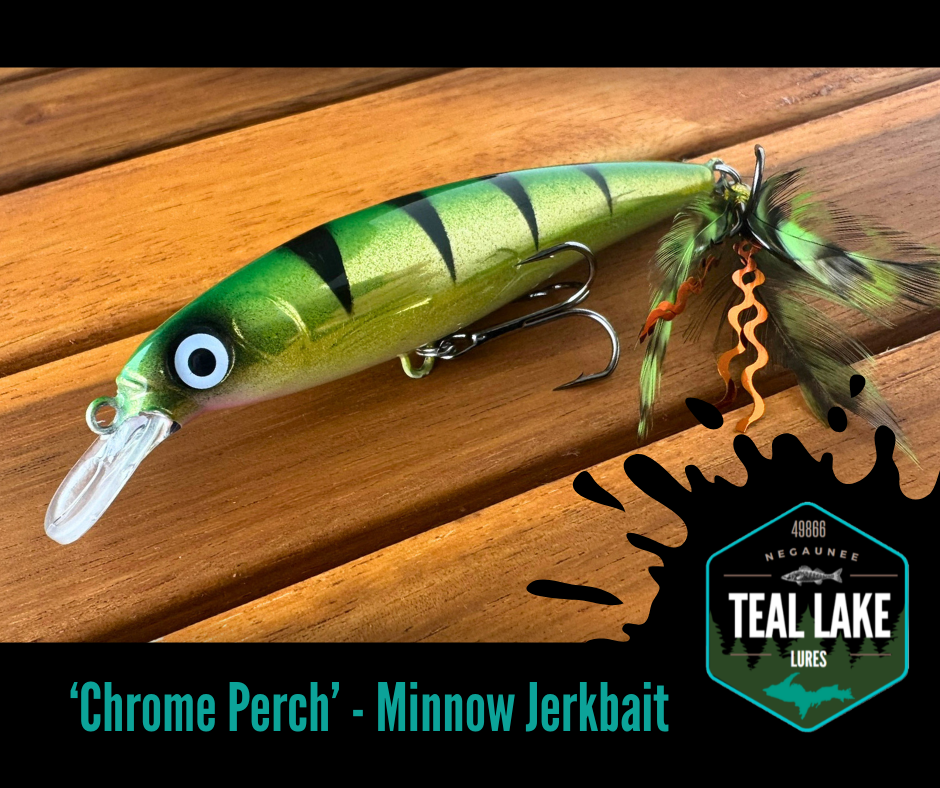'Chrome Perch' Jerkbait