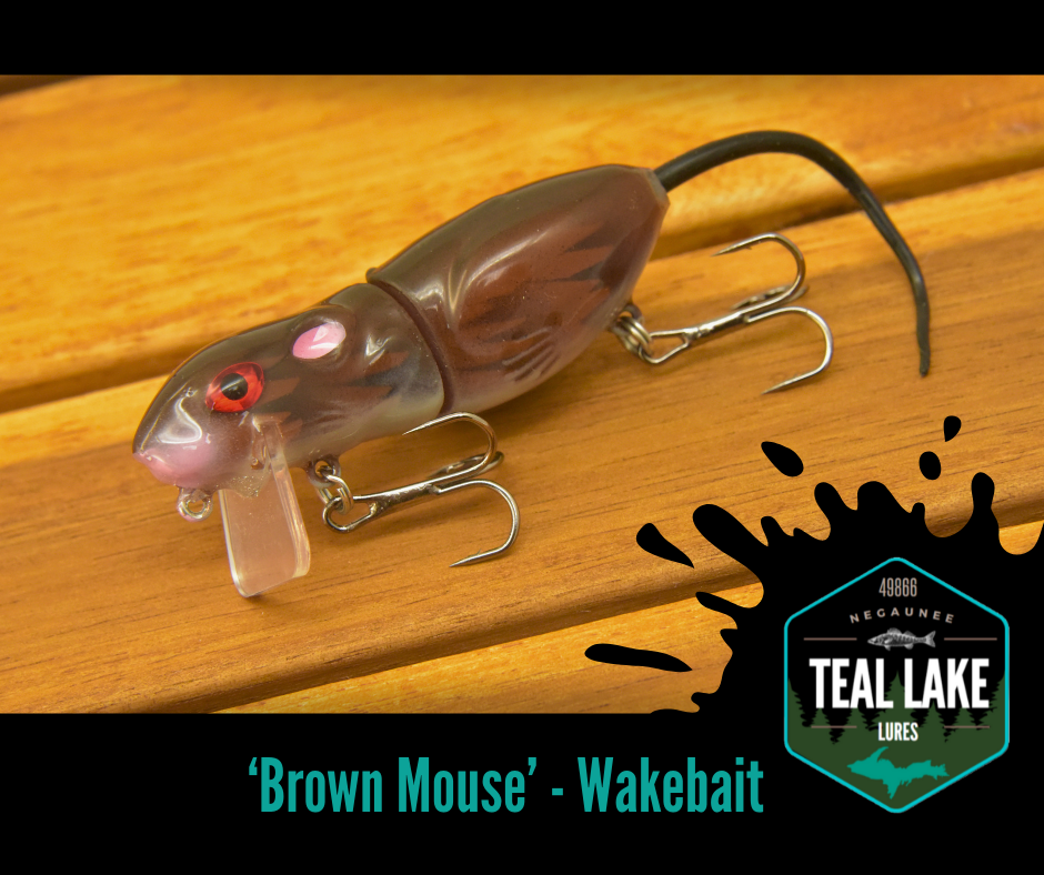 'Brown Mouse' Wakebait