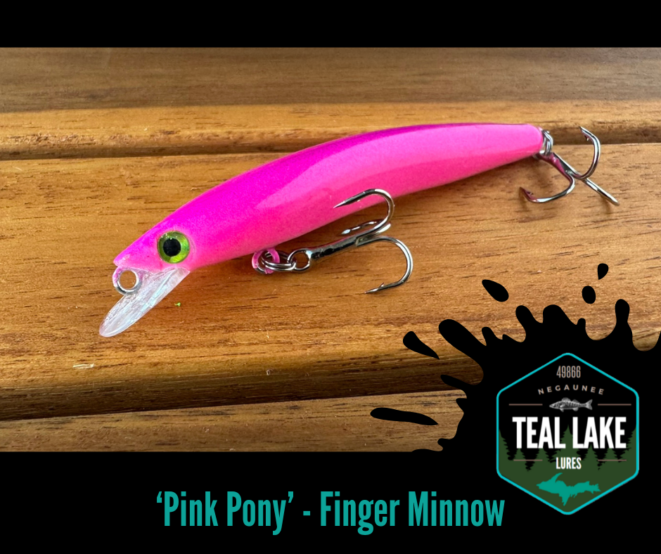 Pink Pony Finger Minnow
