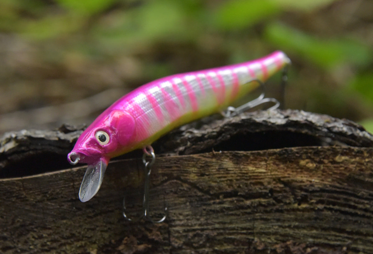 Pink Zebra Jerkbait