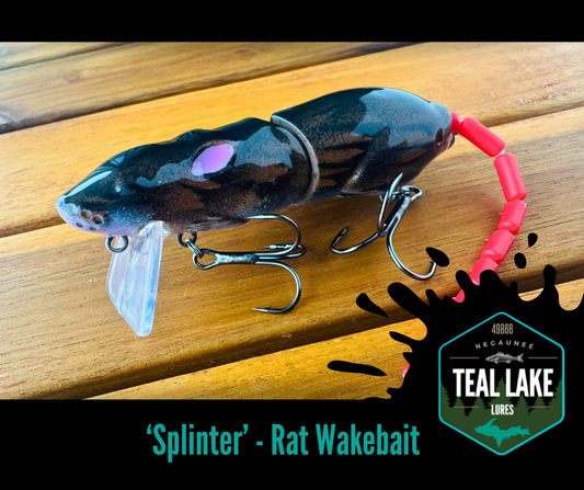 'Splinter' Rat Wakebait