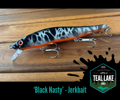 Black Nasty Jerkbait