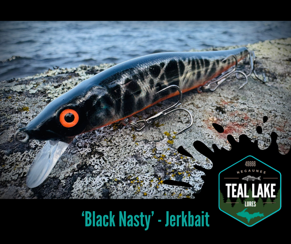 Black Nasty Jerkbait