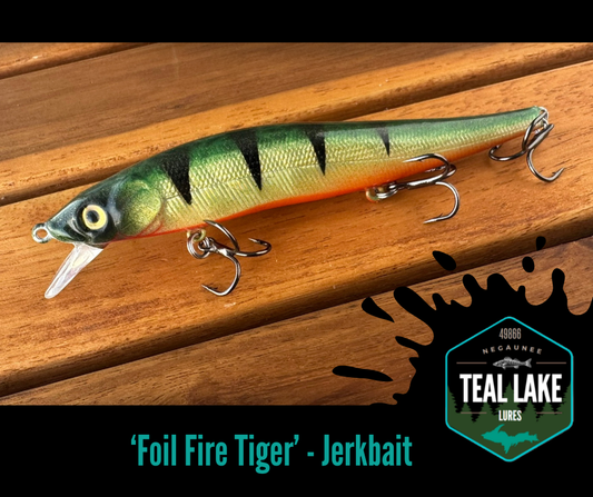 Foil Fire Tiger Perch