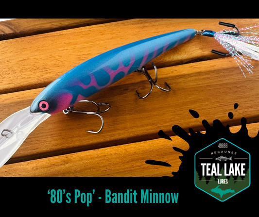 80's Pop Bandit Minnow