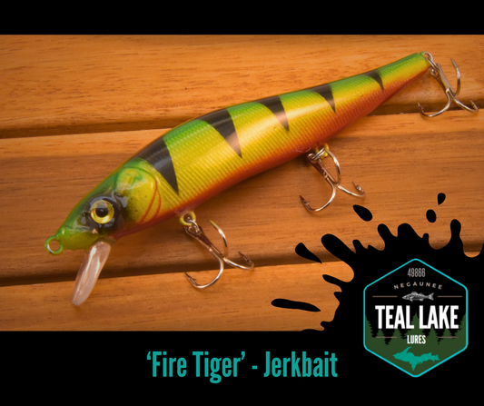 Fire Tiger Jerkbait