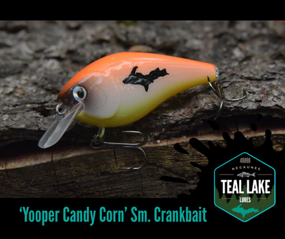 Yooper Candy Corn Small Crankbait